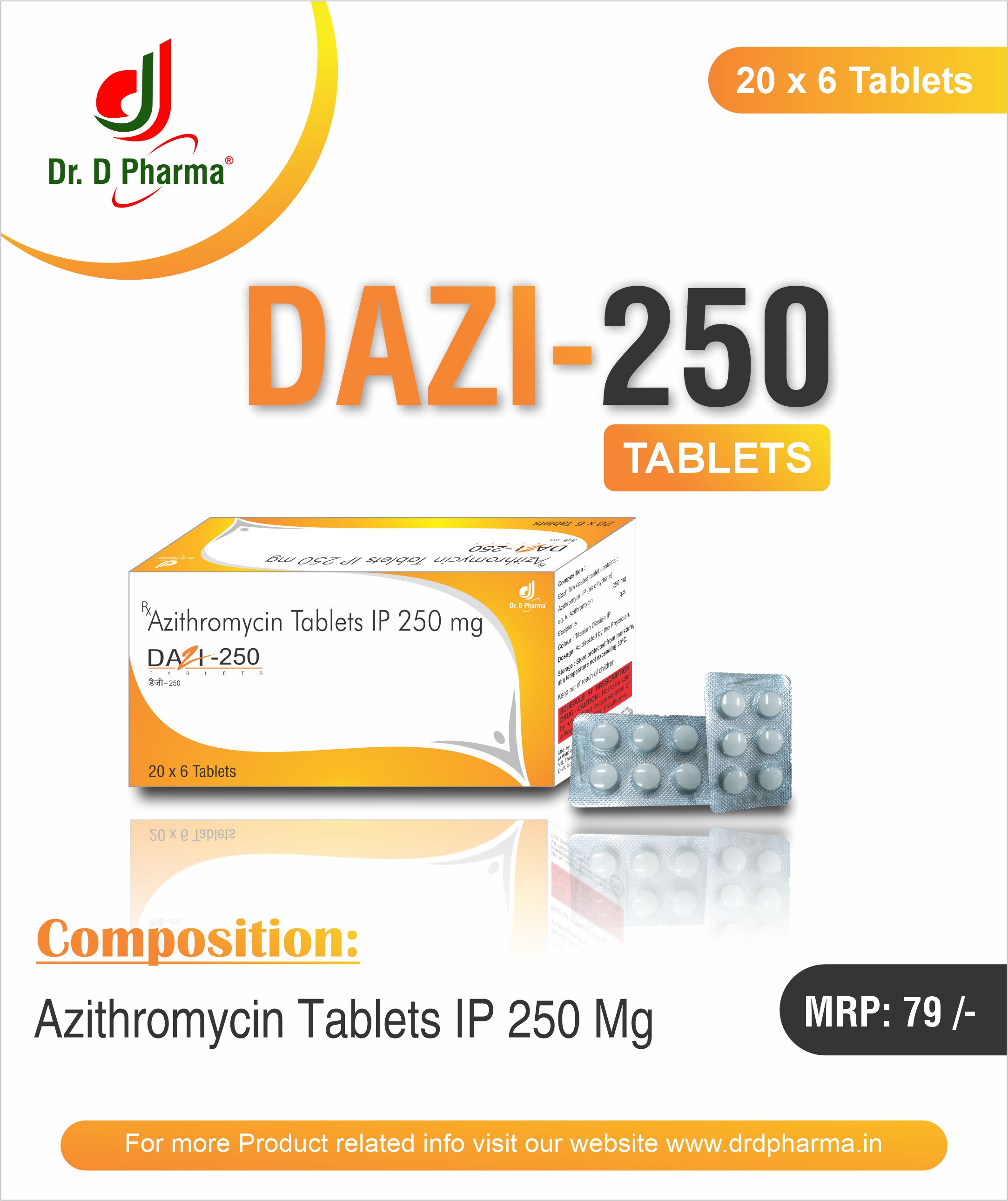 DAZI-250 Tablets